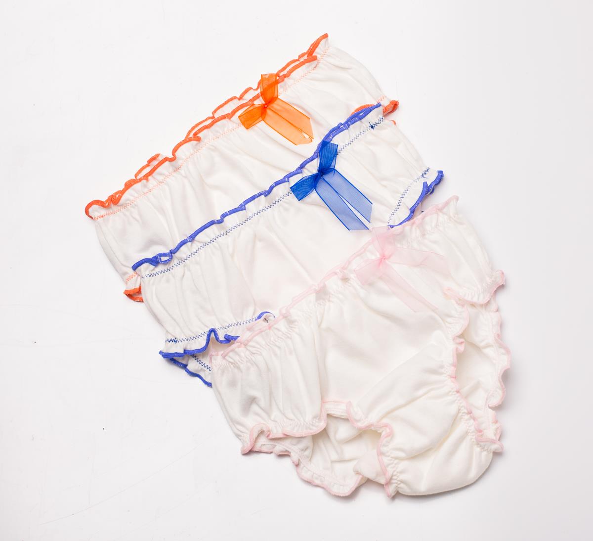 CALCINHA INFANTIL BLOOM KIDS NATURALMENTE COLORIDA CS010O 1